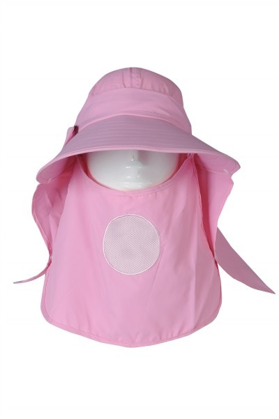 SKVC013 made face sun hat summer sun hat outdoor cool hat anti-mosquito tea riding sun hat pink detail view-6